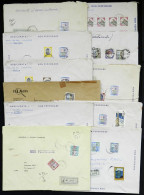 ITALY: 10 Covers Used Between 1983 And 1987, Almost All Registered With Declared Value, And With Important Postages. Exc - Unclassified