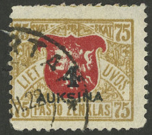 LITHUANIA: Sc.114, With "AUKSINA " Variety (without Final I), VF!" - Litouwen