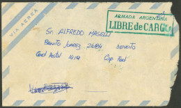 FALKLAND ISLANDS: FALKLANDS WAR: Cover Without Date Sent From The Islands To Buenos Aires, Without Postage, With Postal  - Falklandinseln