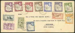 FALKLAND ISLANDS/MALVINAS - S.GEORGIA: Cover Used Locally In Grytviken (South Georgia) On 20/MAR/1952, Franked With Very - Falklandinseln