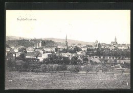 AK Teplitz Schönau / Teplice, Panorama  - Repubblica Ceca