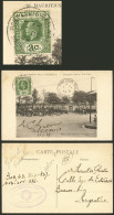 MAURITIUS: RARE DESTINATION: 1/OC/1929 Port Louis - Argentina, Postcard With View Of "Place De L'immigration", Franked W - Mauritius (...-1967)