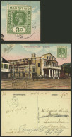 MAURITIUS: RARE DESTINATION: 20/OC/1930 Vacoas - Argentina, Postcard With View Of "Port Louis, Theater", Franked With 3c - Maurice (...-1967)