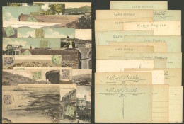 MONACO: 18 Old Postcards, All With Postage And Cancelled, But They Are Not Used, Low Start! IMPORTANT: Please View ALL T - Sonstige & Ohne Zuordnung