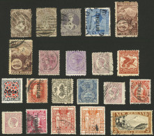 NEW ZEALAND: Interesting Lot Of Old Stamps, Almost All Used, In General Of Very Fine Quality, Good Opportunity! - Autres & Non Classés