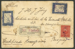 PARAGUAY: Cover Sent From Asunción To Concepción On 20/DE/1927 Franked With 2.50P., With Arrival Backstamps, Very Nice! - Paraguay