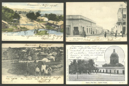 PARAGUAY: ASUNCIÓN: 20 Postcards With Very Good Views, Sent To Argentina Between 1904 And 1925, Excellent Quality! ATTEN - Paraguay