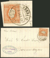 PORTUGAL: Long Entire Letter Dated BARCELONA 3/AP/1883 Sent To Buenos Aires. It Was Carried To Lisboa, And Dispatched Th - Sonstige & Ohne Zuordnung