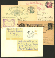 PORTUGAL: 4 Postal Stationeries Used Between 1923 And 1983, VF General Quality! - Altri & Non Classificati