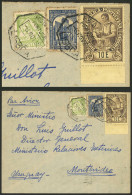 PORTUGAL: 6/NO/1936 Lisboa - Uruguay, Airmail Cover Franked With 16.75E., With Arrival Backstamps Of Montevideo 12/NO, V - Sonstige & Ohne Zuordnung