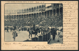 PORTUGAL: Bullflighting, "troca De Capas", Ed.Tabacaris Costa, Sent From Lisboa To Austria On 16/AP/1903, VF Quality!" - Altri & Non Classificati