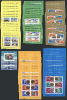 ROMANIA: Lot Of Very Thematic Souvenir Sheets, All MNH And Of Excellent Quality, Moderate Duplication (between 7 And 12  - Altri & Non Classificati