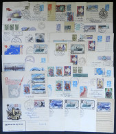 RUSSIA: ANTARCTICA: Over 50 Covers Of Early 1980s Related To Antarctica And Arctic Exploration (illustrated Postal Stati - Otros & Sin Clasificación