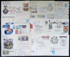 RUSSIA: THEMATIC COVERS: About 90 Covers And Cards (mostly Postal Stationeries) Of Early 1980s, Many Sent To Argentina,  - Other & Unclassified
