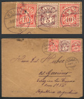 SWITZERLAND: Cover Sent From BULLE To "Colonia Gerónimo, Estación Las Tunas, Santa Fe, Argentina" On 8/MAR/1897, Nice Po - Altri & Non Classificati