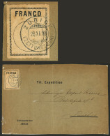 SWITZERLAND: Official Cover Used In Zurich On 28/NO/1918, Franked With A Franchise Stamp, With Defects But Interesting! - Other & Unclassified