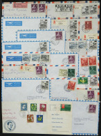 SWITZERLAND: 22 Covers Sent (mostly) To Brazil Between 1954 And 1960, Interesting, Fine General Quality. - Other & Unclassified