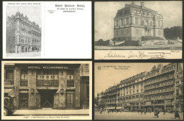 WORLDWIDE: HOTELS: 25 Old Postcards Of Several Countries, In General With Very Nice Views And Of Fine To VF Quality. IMP - Hotels & Restaurants