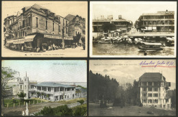 WORLDWIDE: HOTELS: 25 Old Postcards Of Several Countries, In General With Very Nice Views And Of Fine To VF Quality. IMP - Hoteles & Restaurantes