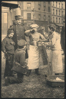 WORLDWIDE: View Of Boys And Policeman In The Street, Baker? (Italy?), Circa 1905, VF Quality - Altri & Non Classificati