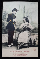 Militaria Patriotique  - Couple -  Les Fiançailles De L' Alsacienne - Patriottisch