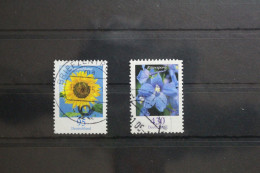 BRD 2434-2435 Gestempelt Blumen #TF726 - Autres & Non Classés