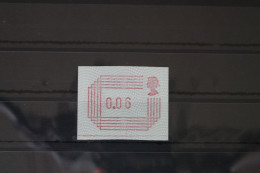 Großbritannien Automatenmarken 1 Postfrisch #WG324 - Sonstige & Ohne Zuordnung