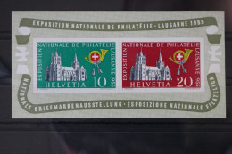 Schweiz Block 15 Mit 611-612 Postfrisch Nationale Briefmarkenausstellung #WG490 - Autres & Non Classés