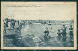 Forlì Cesenatico Spiaggia Cartolina QT3310 - Forli
