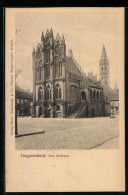 AK Tangermünde, Blick Auf Das Rathaus  - Tangermuende