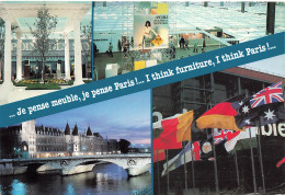 CPSM Publicité-Je Pense Meuble, Je Pense Paris      L2863 - Pubblicitari