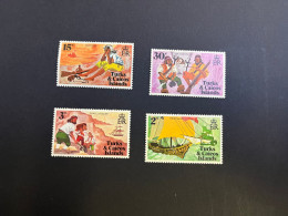 20-4-2024 (stamp) Mint - Turks & Caicos Island  (Pirates) - Other & Unclassified