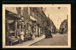 CPA Berck-Plage, La Rue Carnot  - Berck