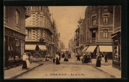 CPA Berck-Plage, Rue De La Mer  - Berck