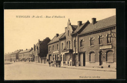 CPA Wingles, Rue D`Hulluch  - Andere & Zonder Classificatie