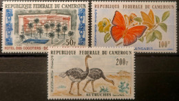 R2253/690 - CAMEROUN - 1962/1964 - POSTE AERIENNE - N°53 à 55 NEUFS* - Camerún (1960-...)