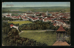 AK Eibenschitz, Panorama Aus Der Vogelschau  - Tsjechië