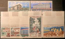 R2253/695 - CAMEROUN - 1966 - POSTE AERIENNE - SERIE COMPLETE - N°74 à 80 NEUFS** BdF - Cote (2024) : 15,00 € - Cameroon (1960-...)