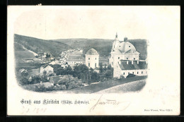 AK Kiritein, Panorama Mit Kirche  - República Checa