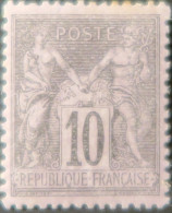 LP3028/20 - FRANCE - SAGE TYPE II N°89 NEUF* - 1876-1898 Sage (Tipo II)