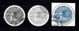 New Zealand 2010 Three Round Kiwis Used - Usados