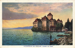 CPA Chateau De Chillon-Coucher De Soleil      L2865 - Sonstige & Ohne Zuordnung