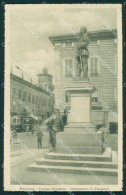 Ferrara Città Monumento Vittorio Emanuele Tram Cartolina QT4626 - Ferrara