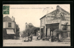 CPA Neuilly-Plaisance, La Rue Des Belles-Vues  - Neuilly Plaisance