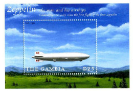 Gambia - 2000 - Zeppelin  - Yv Bf 452 - Zeppelines