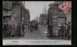 CPA Le Bourget, La Cour Où A été Tué Ernest Baroche, Commandat Du 12me Bataillon De La Garde Mobile De La Seine  - Le Bourget