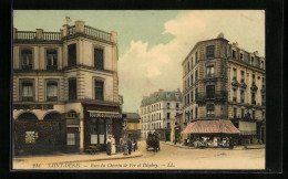 CPA Saint-Denis, Rue Du Chemin De Fer Et Dézobry  - Other & Unclassified
