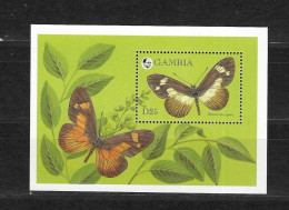 Gambia - 1994 - Insects: Butterflies - Yv Bf 236 - Schmetterlinge