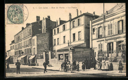 CPA Les Lilas, Rue De Paris, La Poste  - Les Lilas
