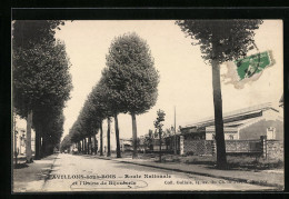 CPA Pavillons-sous-Bois, Route Nationale Et L'Usine De Bijoulerie  - Les Pavillons Sous Bois